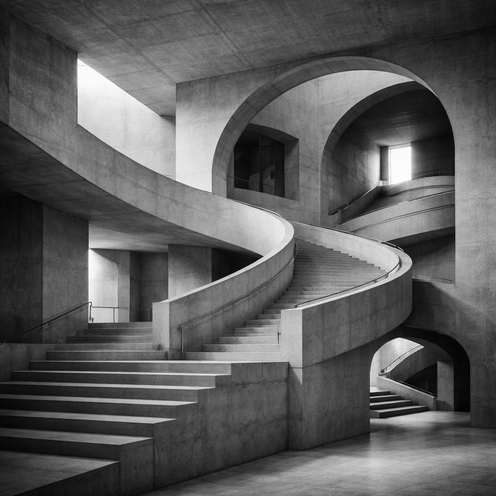 Architectural detail of modern building